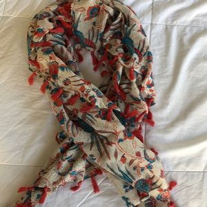 Nordstrom / French Connection Bird Scarf